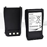 elxjar (2-Pack) 7.4V 2000mAh Li-ion Replacement Batteries Compatible with UV-B Series Radios, UV-B5, UV-B6 Two-Way Walkie Talkies, Model BL-B