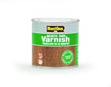 Rustins Quick Dry Varnish Clear Matt 250 ml Indoor Wood Finish view 1