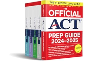 The Official ACT Prep & Subject Guides 2024-2025 Complete Set