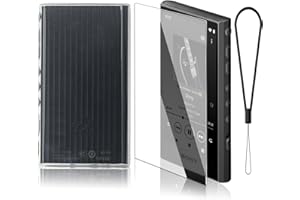 Soft TPU Crystal Clear TPU Case Compatible with Walkman Sony Nw-A306 Series Nw-A306 Nw-A307 A300 Music Player (Clear)