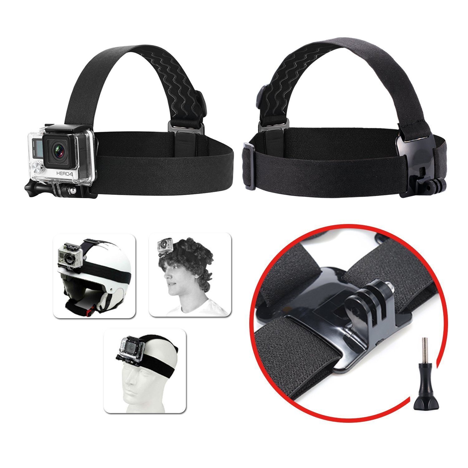 Product Outdoor Sports Accessories Kit for GoPro (12 in 1) Nosh Gadgets