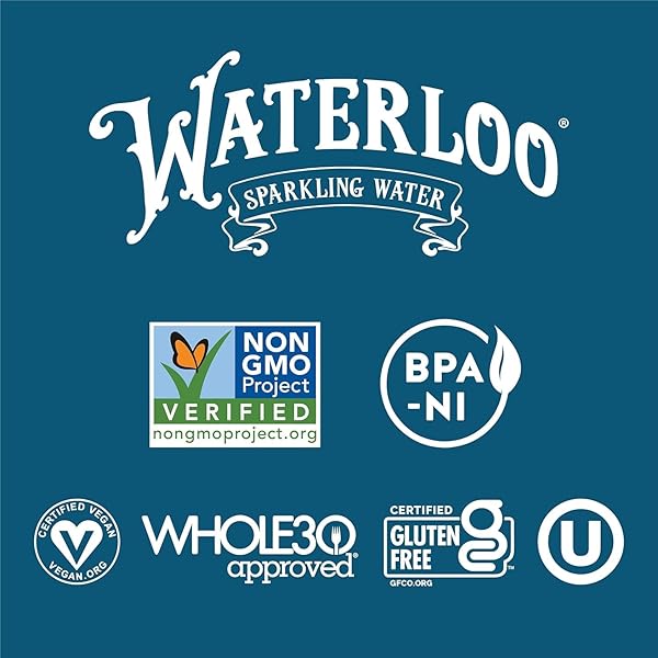 WATERLOO SPARKLING WATER, GUAVA BERRY NATURALLY FLAVORED, 12 FL OZ CANS (PACK OF 12) – ZERO CALORIES AND ZERO SUGAR OR SWEETENERS