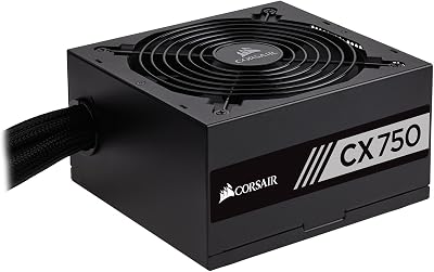 Corsair CX750 80 Plus Bronze Power Supply Fully W wired 750W Single Rail