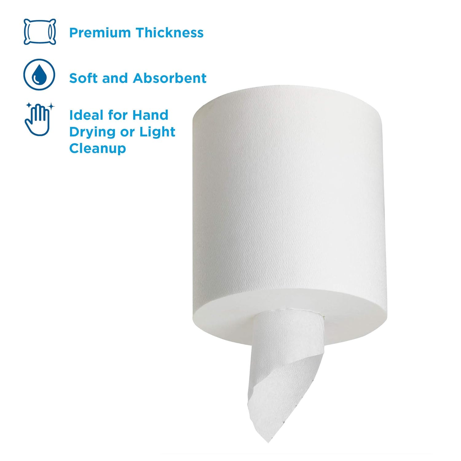 SofPull Centerpull Regular Capacity Paper Towel by GP PRO (Georgia-Pacific), White, 28124, 324 Sheets Per Roll, 6 Rolls Per Case: Industrial & Scientific