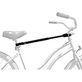 Retrospec Bike Rack Cross-Bar Adapter - Universal Top Tube Frame Mount for Car Racks - Adjustable 18-28in Bike Accessories for Step-Through &amp; Suspension Frames - Tool-Free Installation, 45lb Capacity