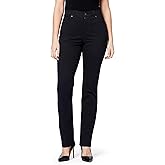 Gloria Vanderbilt Womens Amanda Classic High Rise Tapered Jean Petite