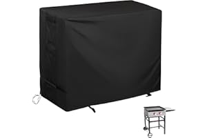 Starcrew Griddle Cover for Royal Gourmet GB2000 2 Burner Grill, Flat Top Grill Cover for Outdoor BBQ, Outdoor Barbecue Cover for Gas Propane Griddle-Waterproof