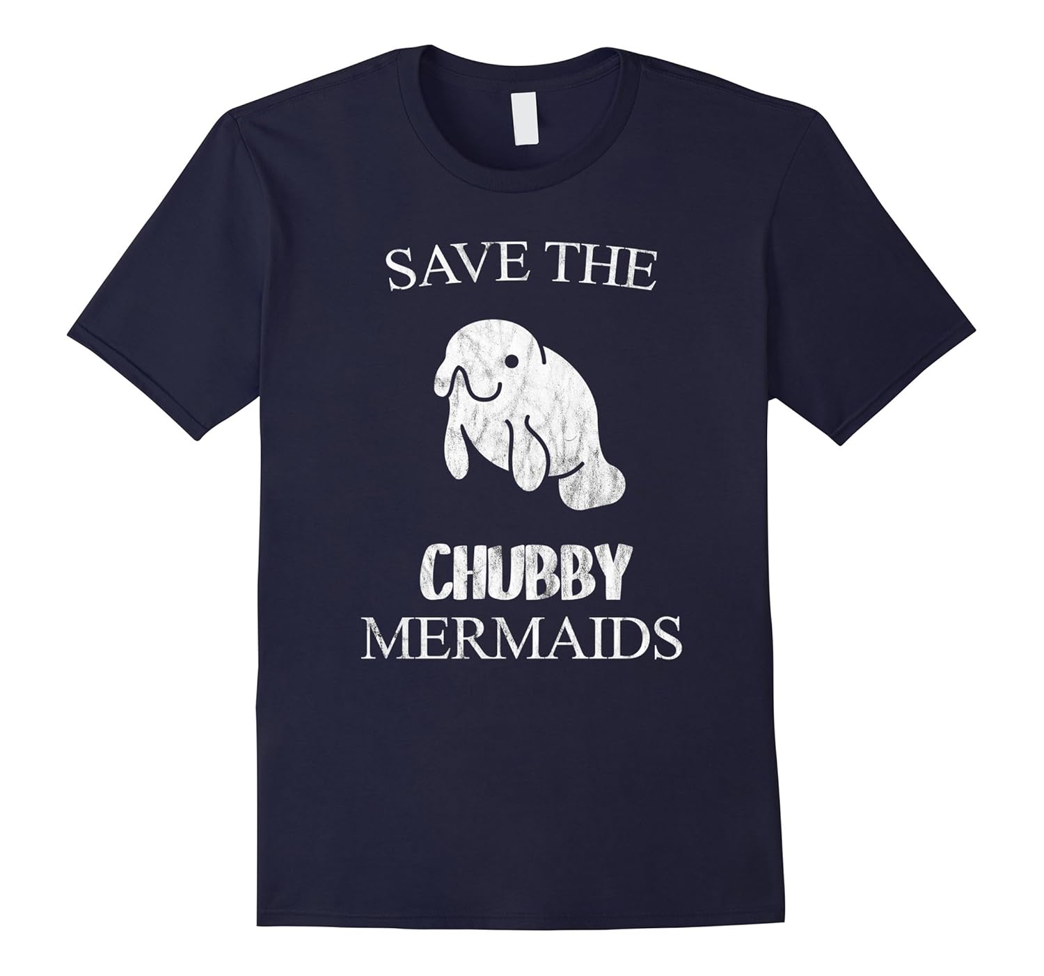 save the chubby mermaids shirt – manatee-4LVS