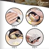 Ever Last Garlic Press Rocker 304 Stainless Steel Garlic Ginger Crusher view 5