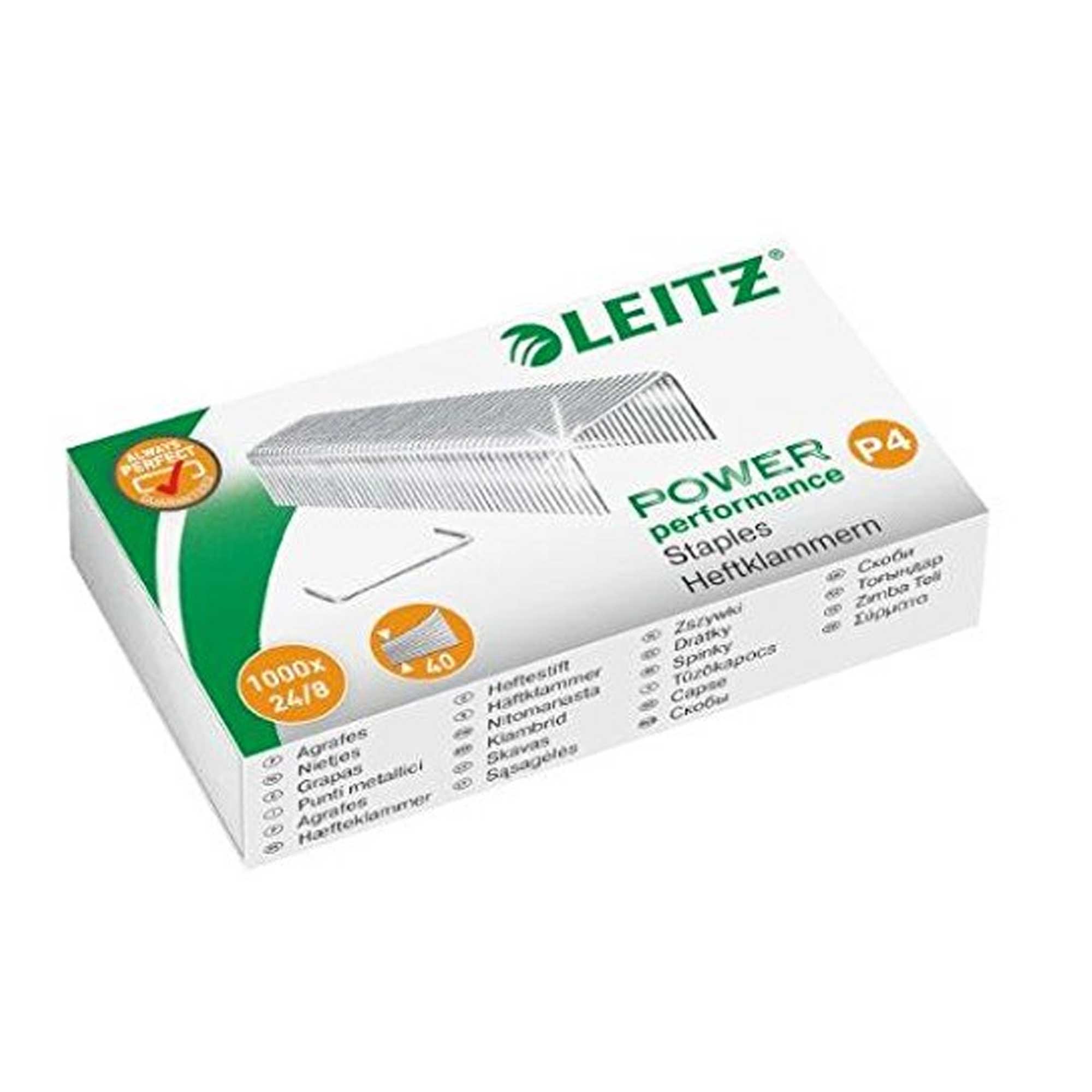 Leitz Staples Various Sizes and Quantities Available, 24/8