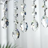 H&D Crystal Suncatcher Prisms 5PCS Teardrop Glass Beads Wedding Decor view 6