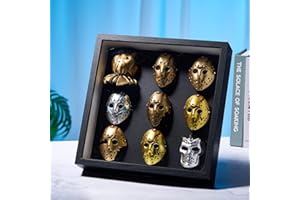 HYTNFPU 2025 Iconic Jason Voorhees Movie Mask Collection - 9 Variations, Display Size 30CM/12.6in, for Horror Fans and Collectors