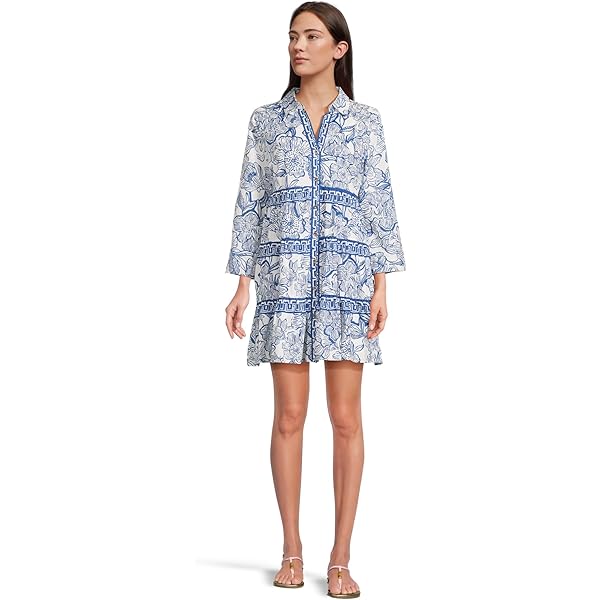 Lilly Pulitzer Womens Caylinn Sleeveless Popove Conch Shell Pink