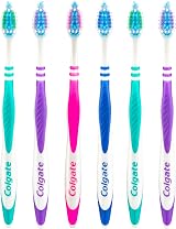 Colgate Zig Zag Manual Toothbrush 6 Pack Cross Bristles Tongue Cleaner view 6