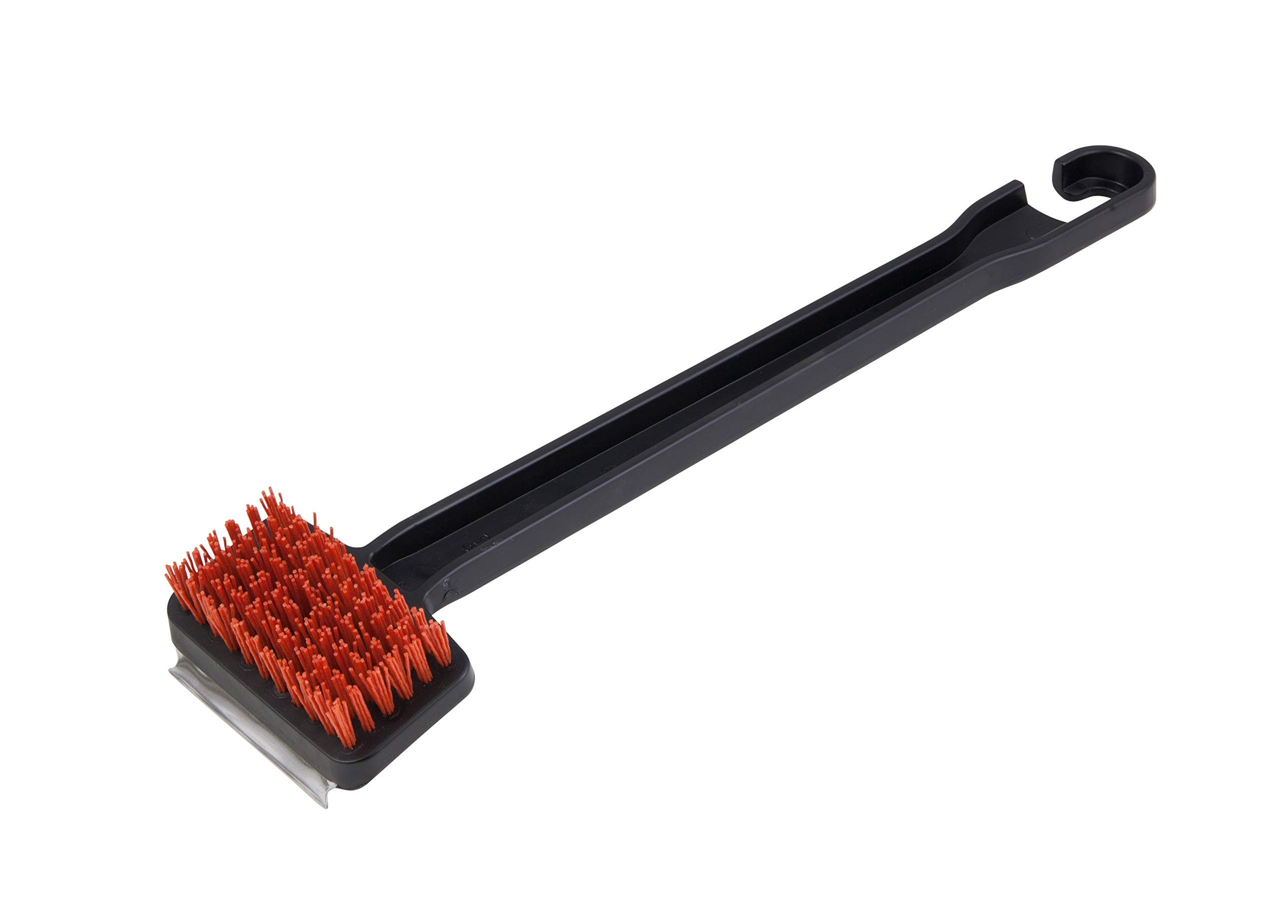 Char-Broil 140 789 - Cool-clean Brush.,Black/Red,9.3L x 5W x 38H centimetres