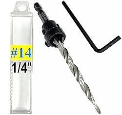 FTG USA Adjustable Wood Countersink Drill Bit #14