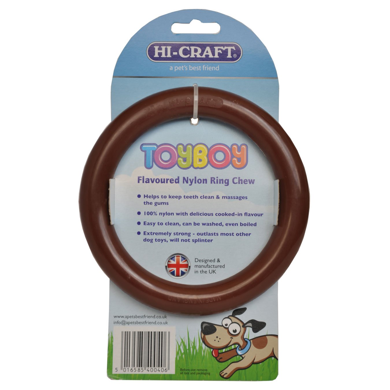 TOYBOY Nylon Ring Flavoured Chew, Chocolate