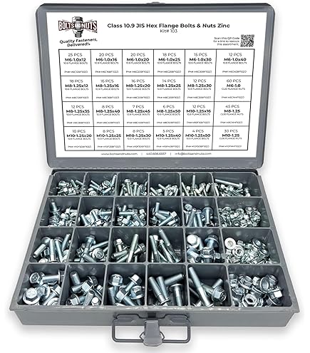 Metric Class 10.9 JIS Hex Cap Flange Frame Bolts & Serrated Flange