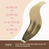 GOO GOO Tape In Hair Extensions 20in 50g 20pcs 9A Human Hair Chocolate Brown view 6