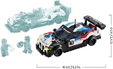 LEGO Speed Champions BMW M4 GT3 & BMW M Hybrid V8 Race Cars view 6