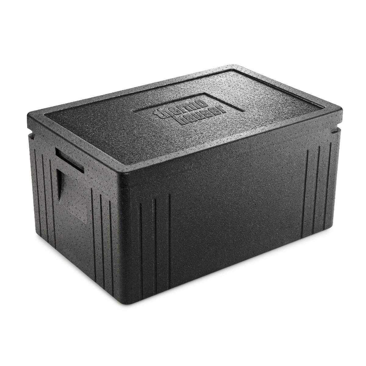 thermohauser EPP-Thermobox GN 1/1 Eco Line schwarz, mit Deckel, 45,0 L