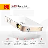 KODAK Luma 150 Pocket Projector with Built-In Speaker, HDMI USB Miracast Airplay view 2