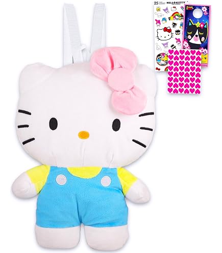Amazon.com: Hello Kitty Plush Backpack with Zipper  display picture 2