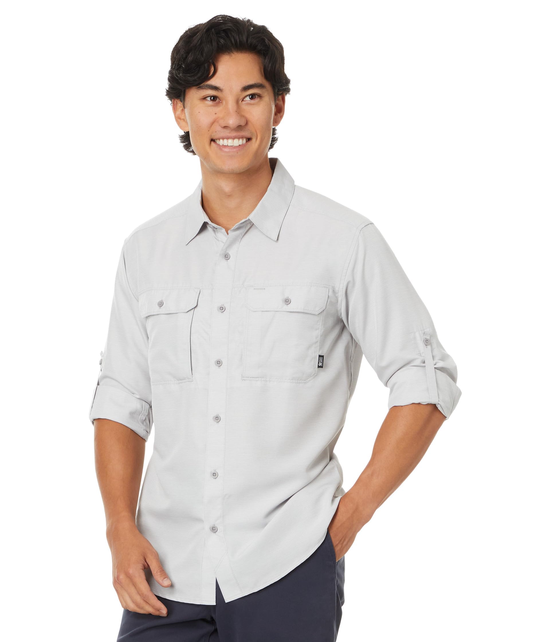 Mountain Hardwear Men’s Canyon Long Sleeve Shirt, Light Dunes, XX-Large