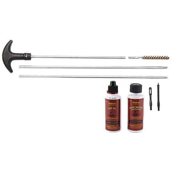 Outers .270.284/7mm Caliber Aluminum Rifle Rod Cleaning Kit (Clamshell
