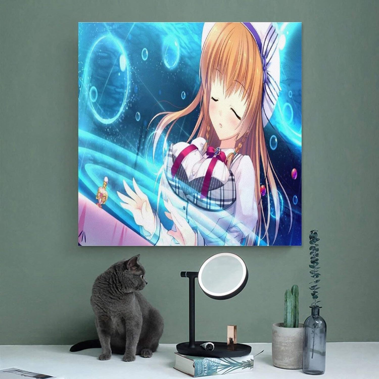 Amazon 朝宮椎名 アートパネル アート ポスター 壁画 壁掛け 絵 モダンアート インテリア装飾 壁飾り プリントアート お洒落 新築飾り 雰囲気 癒し アートフレーム ポスター オンライン通販