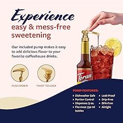 Torani Huckleberry Syrup for Drinks, Flavoring for