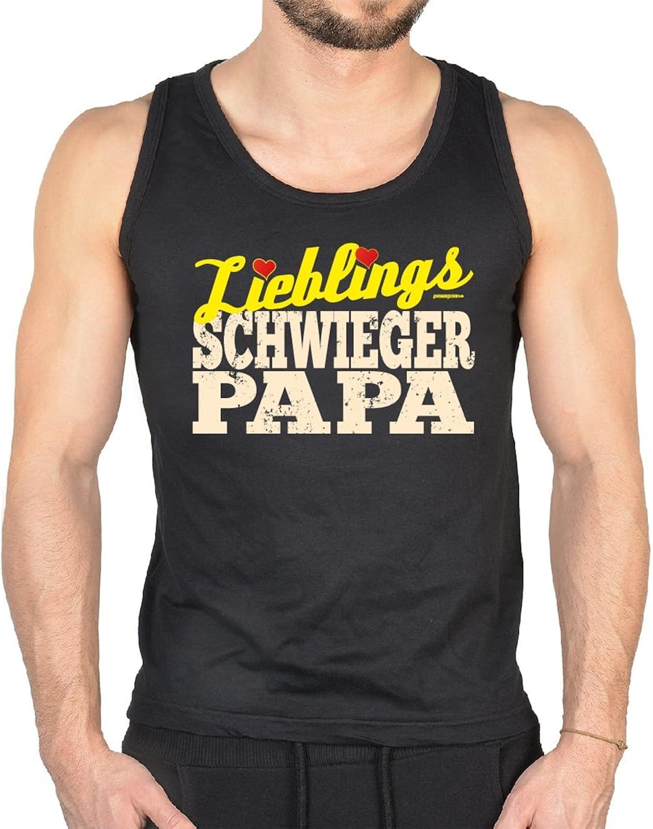 Männer Tank Top/FunTrägerShirt mit lustigen Sprüchen Lieblings