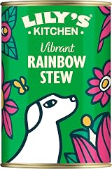Lily's Kitchen Rainbow Stew Adult Wet Dog Food 6 x 400g Tin Plant Based