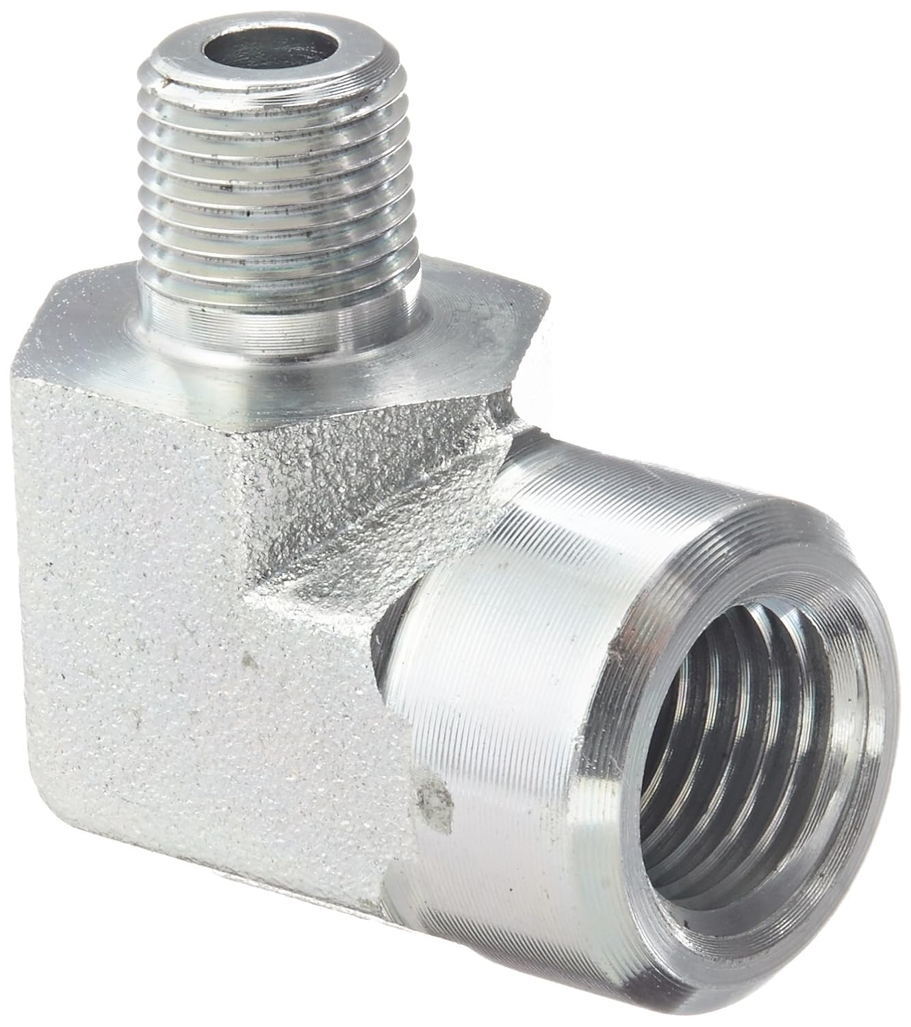 Eaton Aeroquip 208924S Steel Pipe Fitting, 90 Degree Elbow, 1/8" NPT