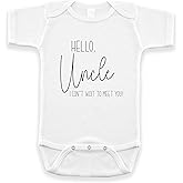 Pineapple Pancake Kids Pregnancy Announcement for Uncle To Be, Hello Uncle I Can't Wait To Meet You