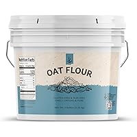 Oat Flour (1 Gallon) Gluten-Free Baking, Non-GMO, Finely Ground & Pure