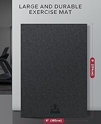 HAPBEAR Extra Large Exercise Mat-6'x9'x8mm