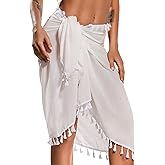 Eicolorte Sarong Cover Up Womens Beach Cover Up Bikini Bathing Suit Swimsuit Swimwear Coverup Sarong Pareo Wraps for Women