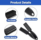 Xumann 3PC Black Fade Brush Barber Styling Tool for Men Women Hair Beard view 3