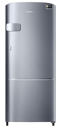 Samsung 212 L 3 Star Direct Cool Single Door Refrigerator(RR22N3Y2ZS8/HL, RR22M2Y2ZS8/NL, Elegant Inox, Inverter Compressor)