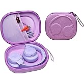 XANAD Hard Case Compatible with JBL Live or Tune Headphones,Fit for JBL Live 770NC/660NC/650BT/460NC/670NC or JBL Tune 510BT / 770NC/710BT/720BT/760NC/700BT/520BT Bluetooth Wireless Headphone(Purple)