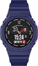 Reflex Active Series 26 Smart Sports Calling Watch Blue IP68 Blood Oxygen view 2