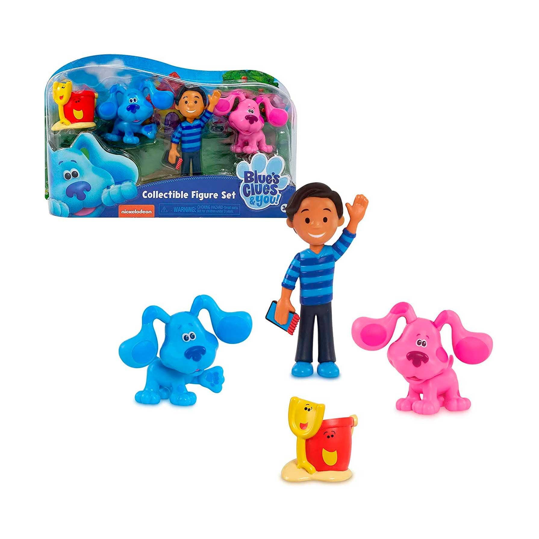 Famosa JP Blues Clues & You BLU04000 Clues Blue's Clues & You Collectible Figure Set