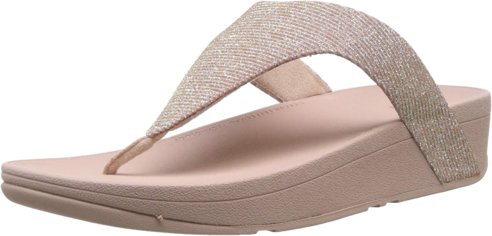 Fitflop Women's Lottie Toe Post - Holiday Glitz Open Sandals