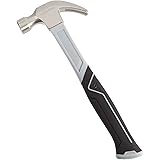 Amazon Basics Fiberglass Handle Claw Hammer - 8 oz.