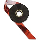 500 Ft Bird Scare Tape Red Silver Reflective Bird Repellent Flash Tape Reflective Tape to Scare Birds from Orchard, Garden, Crops, Chicken Coops, Vineyards, Trees, House, Boats & Siding