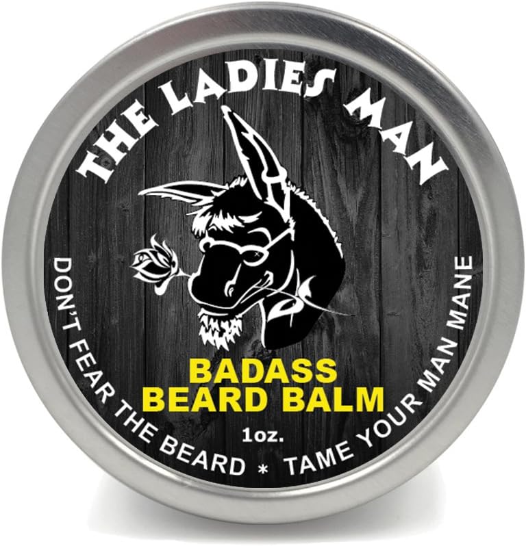 Badass Beard Care Beard Balm 1 oz The Ladies Man