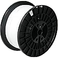 Polymaker PETG Filament 1.75mm 5kg White 3D Printer Filament, PolyLite PETG 3D Printing Filament 1.75mm, Dimensional Accuracy +/- 0.03mm, Print with Most 3D Printers
