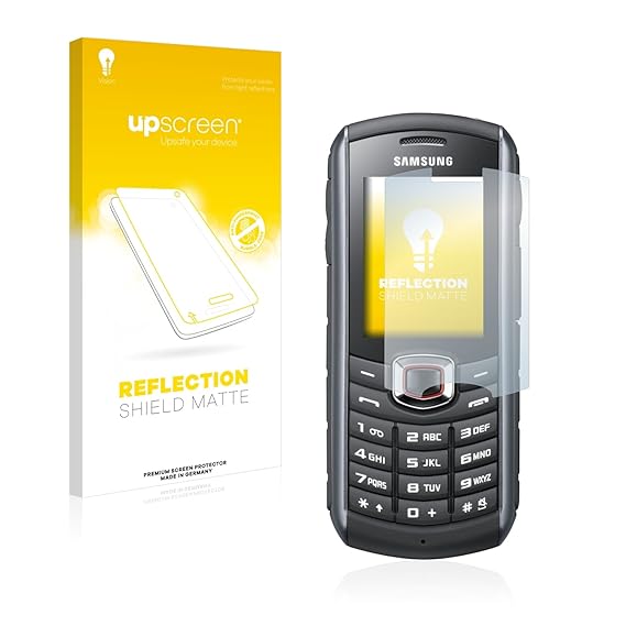 upscreen Matt Schutzfolie kompatibel mit Samsung GT-B2710 – Entspiegelt, Anti-Reflex, Anti-Fingerprint