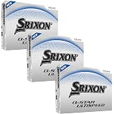 Srixon Q-Star Ultispeed Golf Balls, 36 Pack (White)